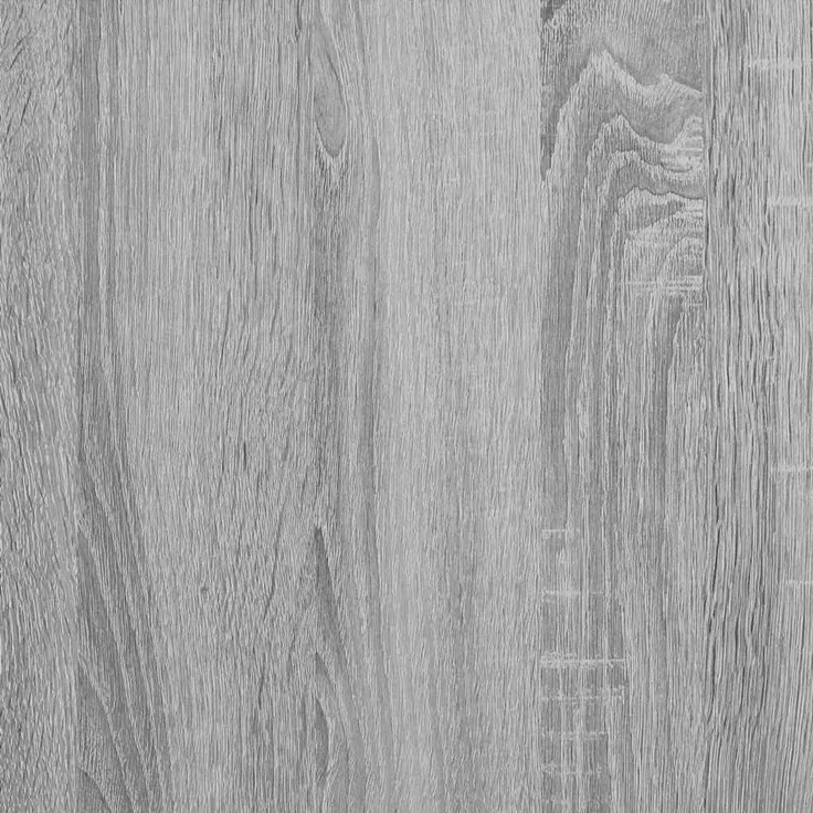 vidaXL Bad-Wandschrank Grau Sonoma 100x25x30 cm Holzwerkstoff 860099 – Bild 11