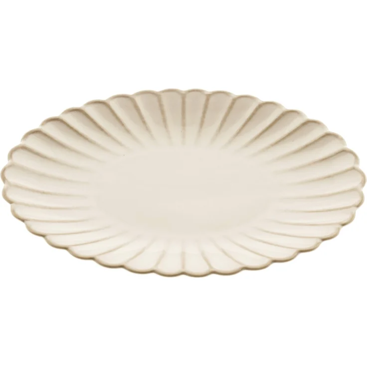 Bloomy Servierplatten-Set mit floraler Struktur - 2-teilig aus Porzellan – Bild 3