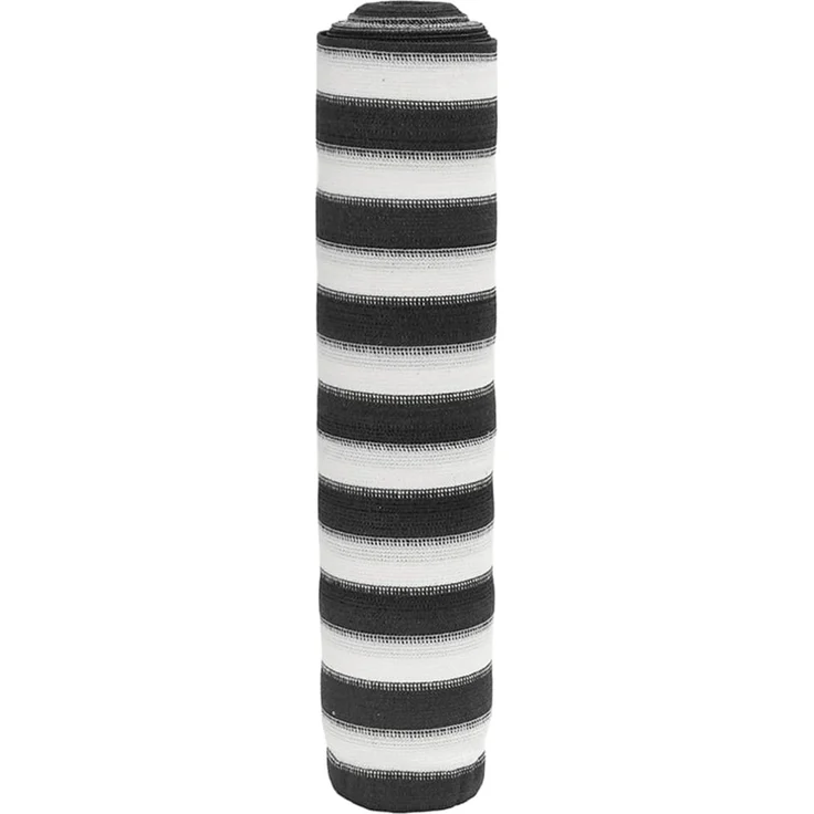 vidaXL Zaunblende Anthrazit und Weiß 1,8x50 m HDPE 195 g/m² 4003700 – Bild 1