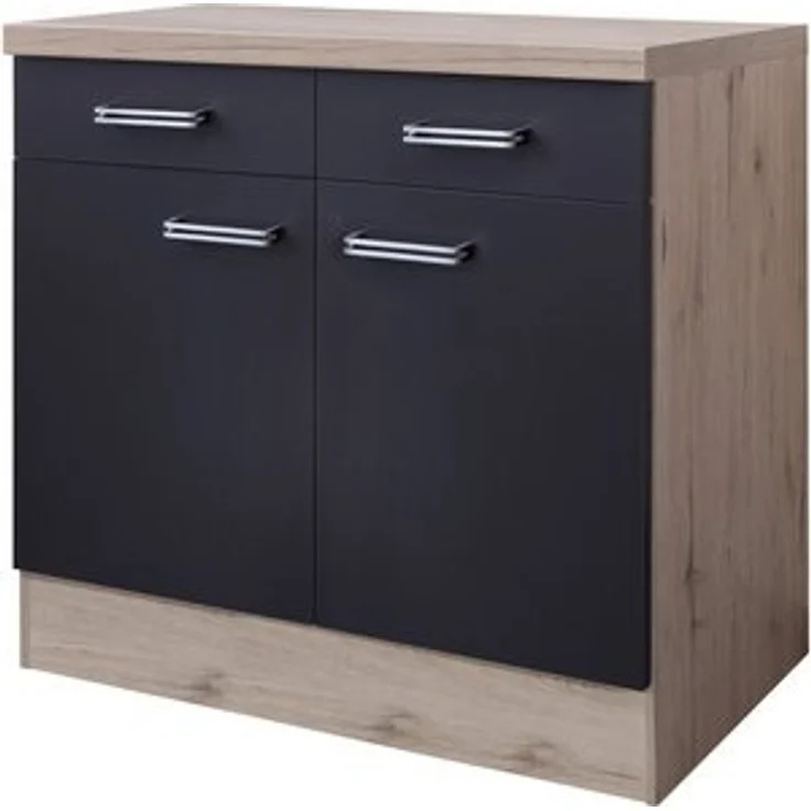 Flex-Well Unterschrank Antigua (B x H x T) 80 x 86 x 60 cm, für viel Stauraum – Bild 5