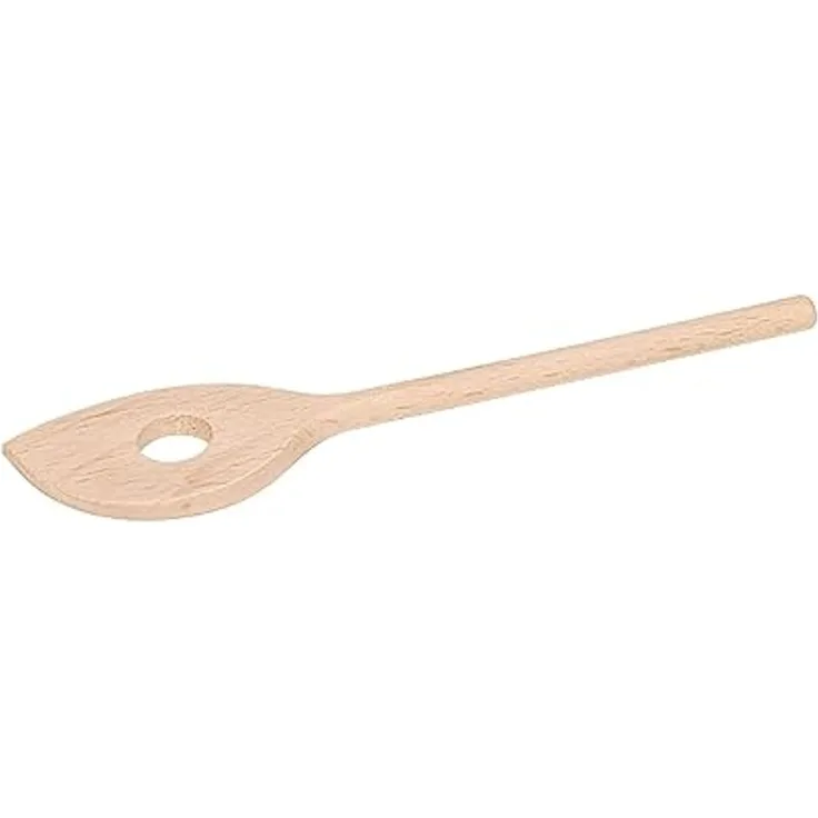 Städter KIDS Kochlöffel Spitz mit Loch, Koch Löffel, Rührlöffel, Küchenlöffel, Küchenhelfer, Kinder, 16 cm, 981028