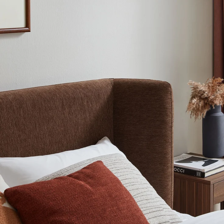 EINHOM 140x200 cm Kompressionsbett. Bettgestell mit gepolstertem Kopfteil,verstärktem Stahlrahmen,ohne Boxspring – einfache Montage, hohe Stabilität,Matratze nicht enthalten – Bild 6