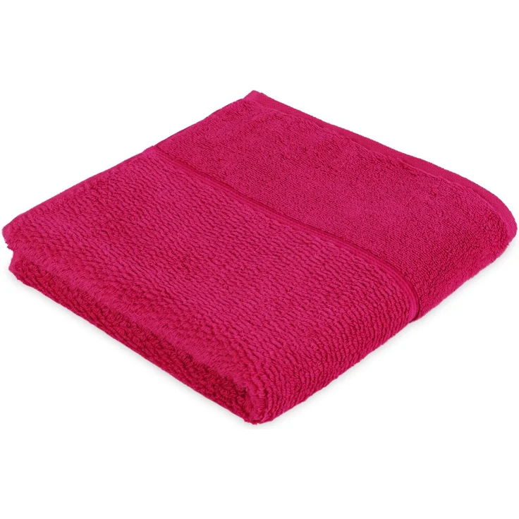 Möve for frottana Pearl Handtuch 50x100 cm aus 100% Baumwolle, Fuchsia