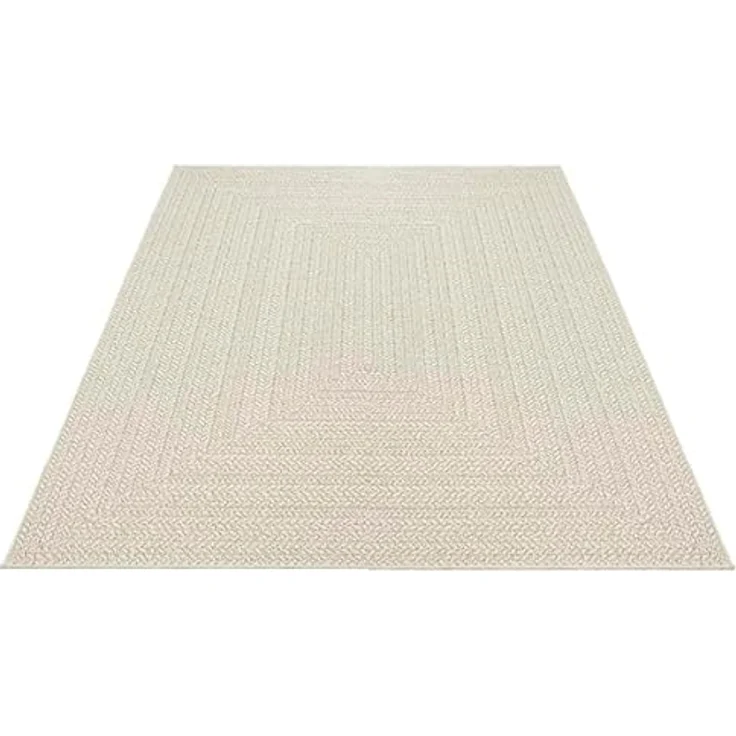 the carpet Outdoorteppich Kansas, rechteckig, Höhe: 10 mm, moderner robuster In und Outdoor Teppich Jute Look – Bild 10