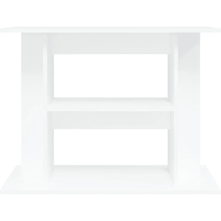 vidaXL Aquariumständer Weiß 80x35x60 cm Holzwerkstoff 833575 – Bild 9