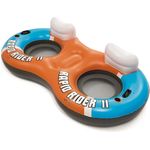 CoolerZ 2-Personen Schwimmring mit Rückenlehne X2 251 x 132 cm