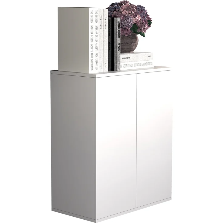 VCM Kommode & Sideboard Dalosa 918319 Weiß H. 73 x B. 60 x T. 32 cm – Bild 1