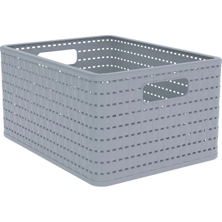 Rotho Korb Country A4 18 L misty blau