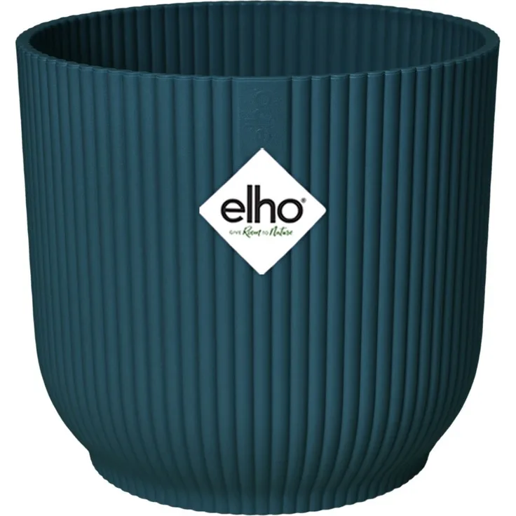 Elho Blumentopf Vibes Fold Ø 16 x 15 cm tiefes blau