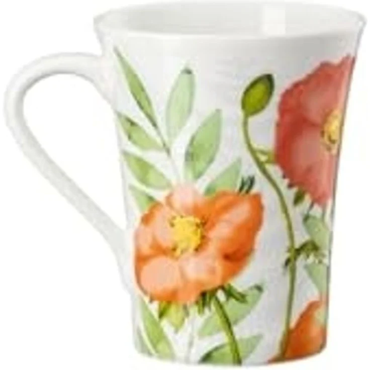 Hutschenreuther Becher mit Henkel Nora Wild Flowers Anemone – Bild 2