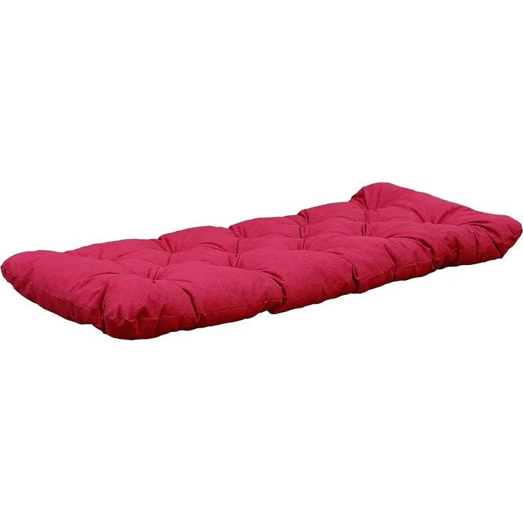 Chicreat Bankkissen 120 x 50 x 8 cm, Rot – Bild 1