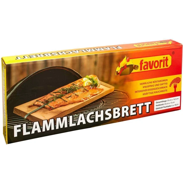 Favorit Flammlachsbrett 55 x 16,5 cm – Bild 1