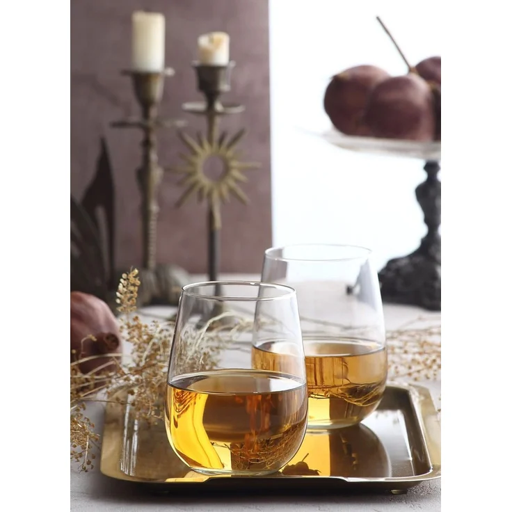 Hermia Concept 'LV-GAI365F' Gläser-Set (6-teilig), Transparent, 7 x 7 x 11,1 cm, 475 ml – Bild 1