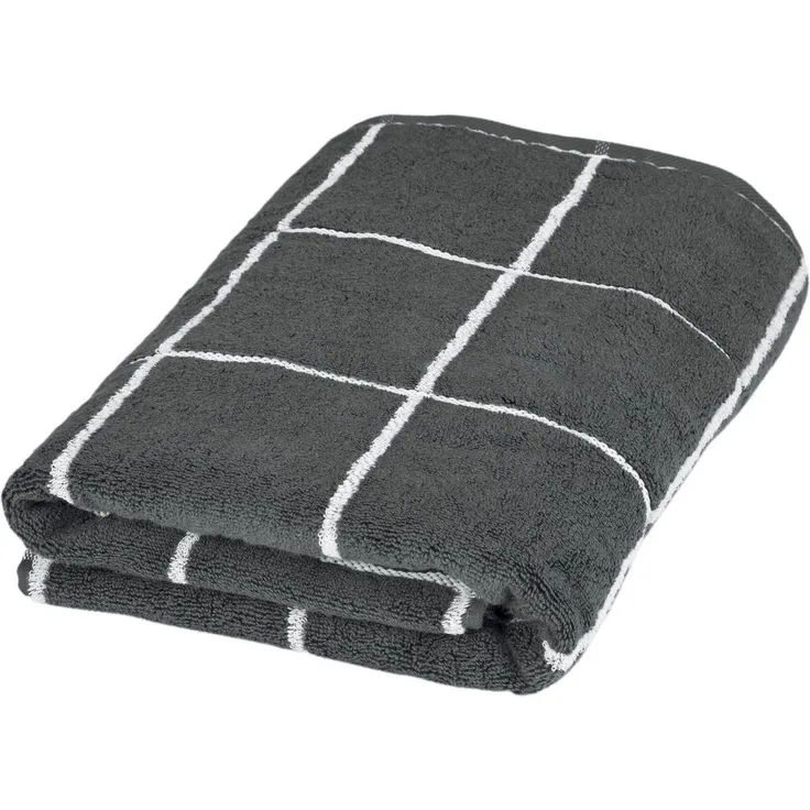 ROSS Duschtuch Cashmere Überkaro, Frottier (1-St), in modischen Farben