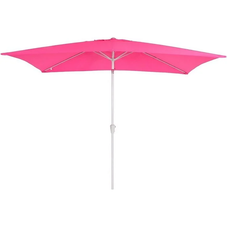 MCW Sonnenschirm Castellammare, Kippbar, Lüftungsschlitz, rechteckig, UV-Schutz 50+ – Bild 3