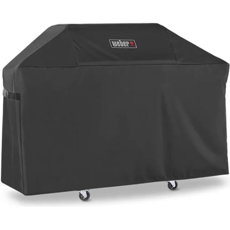 Weber 7757 Genesis 300 Series Prem Grillabdeckung, Schwarz – Bild 1