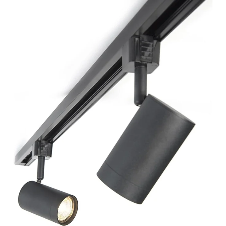 Qazqa Schienensystem-Sets Iconic jeana, ohne Leuchtmittel, GU10, Modern, Stahl, Deckenstrahler 6-flammig – Bild 5