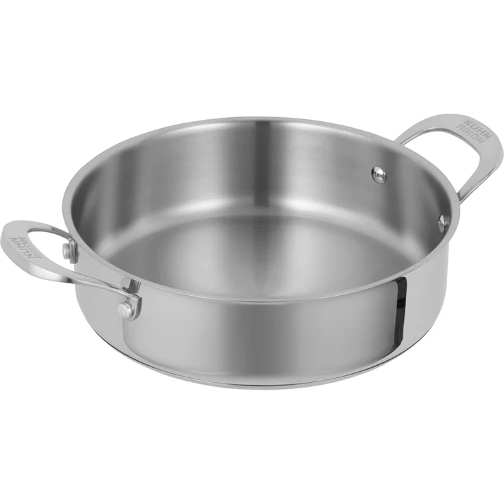 Kuhn Rikon Allround Servierpfanne unbeschichtet 28 cm – Bild 2