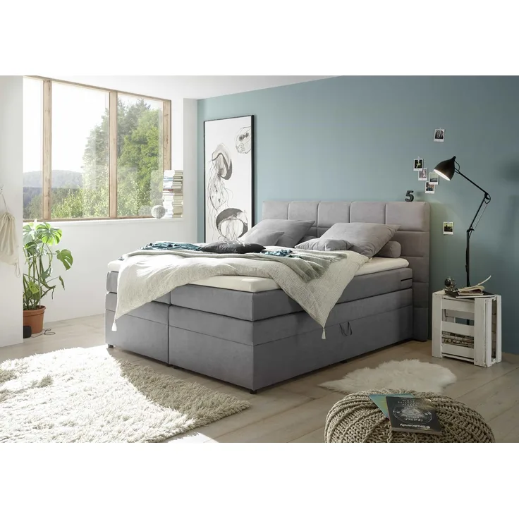 ED Exciting Design Boxspringbett Tacoma 180 x 200 mit Bettkästen