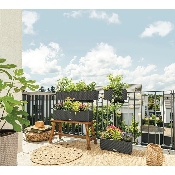 Lechuza Balkonkasten BALCONERA Cottage 80 cm, granit – Bild 16