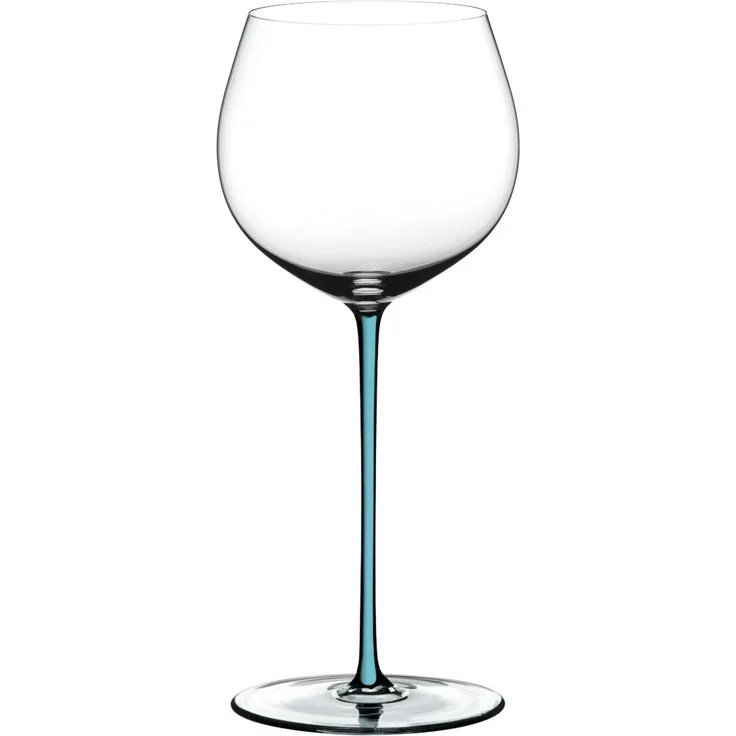 RIEDEL 4900/97T FATTO A MANO Oaked Chardonnay Weinglas - Stiel TÜRKIS