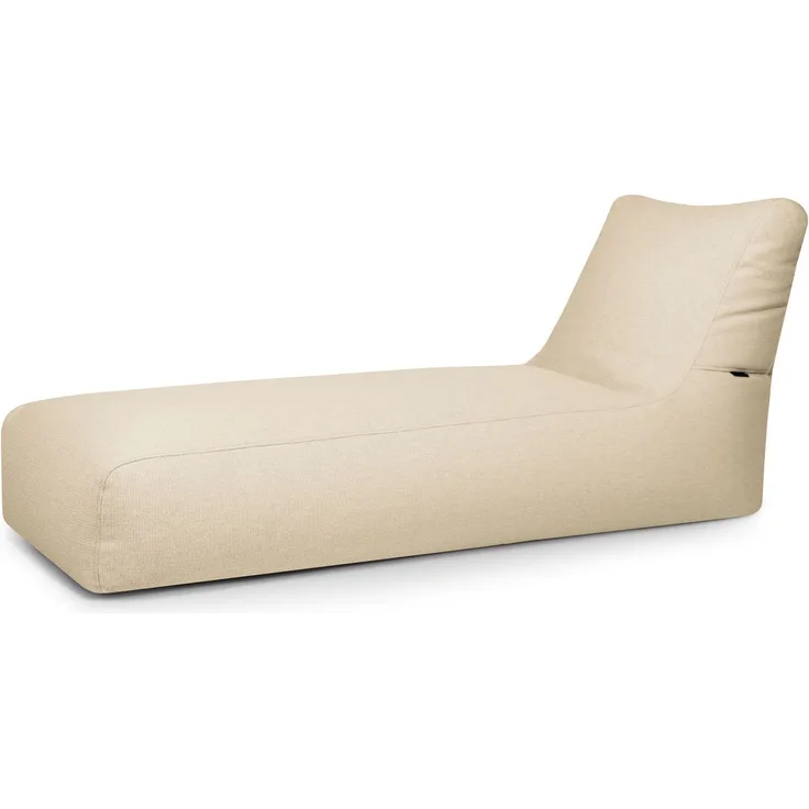 Sitzsack ‘Sunbed‘, Bezugstoff - Dunes, 100% Olefin, Sand, 80x180x70 cm cm.