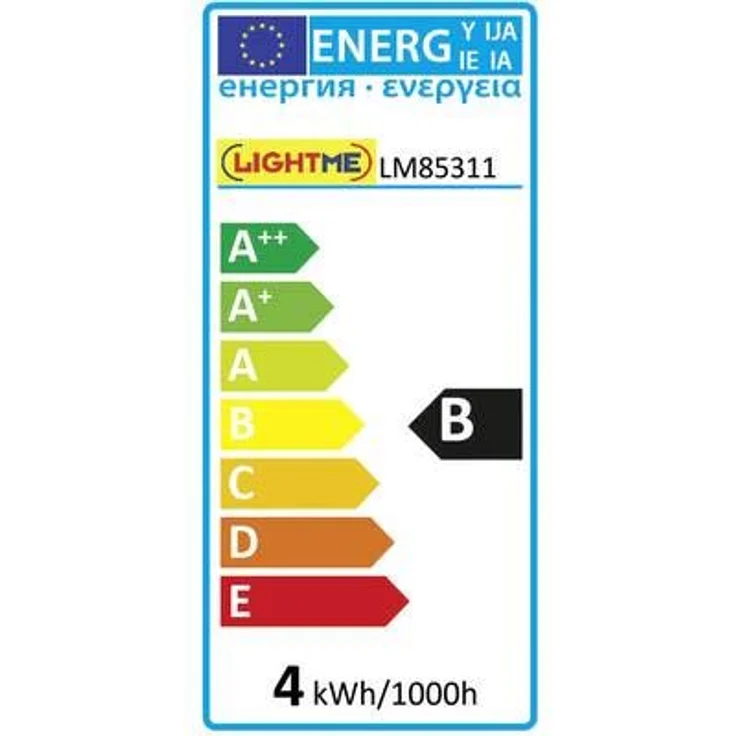 LightMe Deco LED Filament P45, 4W E14 Leuchtmittel in Blau, Tropfenform – Bild 3