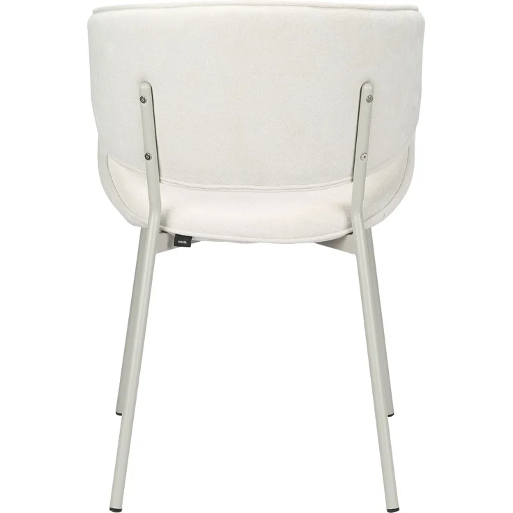 Selsey 'Pretically ' Polsterstuhl mit pflegeleichter Chenille, Creme – Bild 6