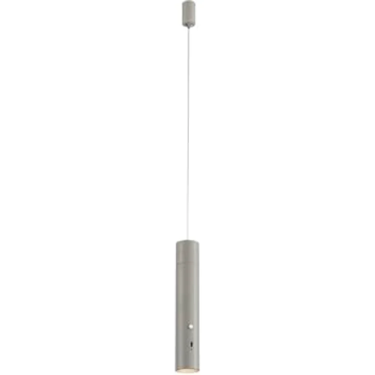Just Light Pendelleuchte Attach, LED Akku-Pendelleuchte mit USB, 300 lm, verstellbar in Weiß – Bild 1