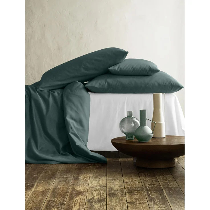 Irisette Bettwäsche Paris 8000, Mako-Satin, 3 teilig, hochwertige Uni Premium Bettwäsche mit Reißverschluss, 100% Baumwolle – Bild 4