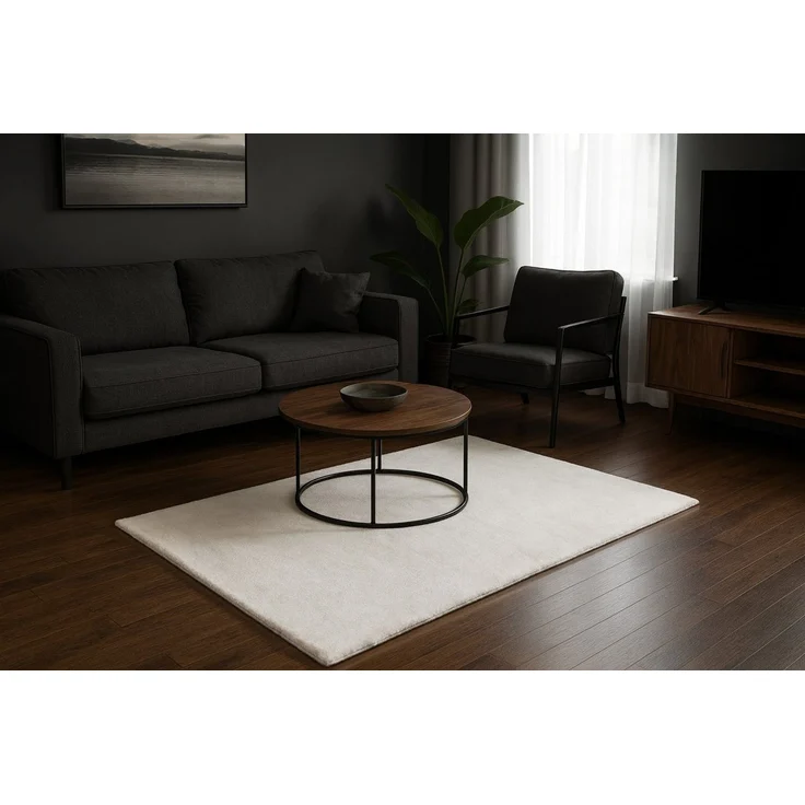 Vimoda Fellteppich Lisa, aus Mikrofaser rutschfeste und warme Oberfläche, Höhe: 16 mm, Teppich Wohnzimmer extra flauschig & weich, dicht, Kinderzimmer – Bild 5