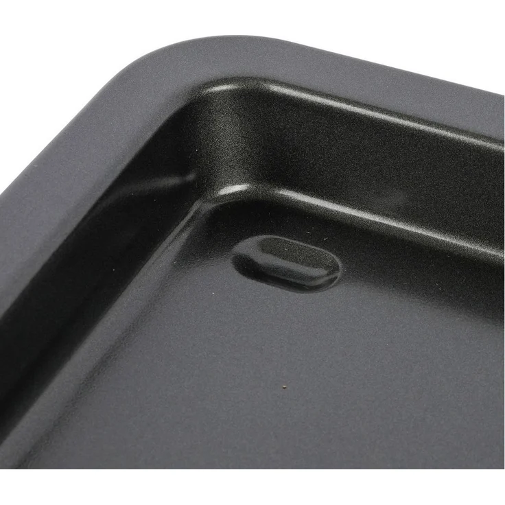 Testrut Backblech BLEKY, 53 x 33 cm, Grau, Stahl, Stahl, (1-St), Wärmeverteilung, temperaturbeständig, ausziehbar – Bild 2