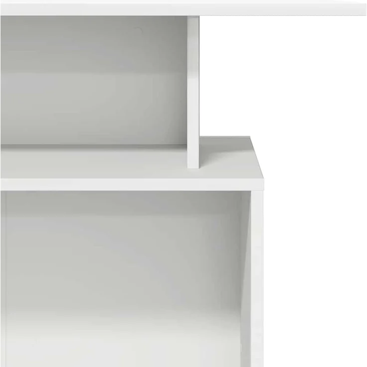 vidaXL Empfangstresen Weiß 100 x 40 x 104 cm Holzwerkstoff 859051 – Bild 7