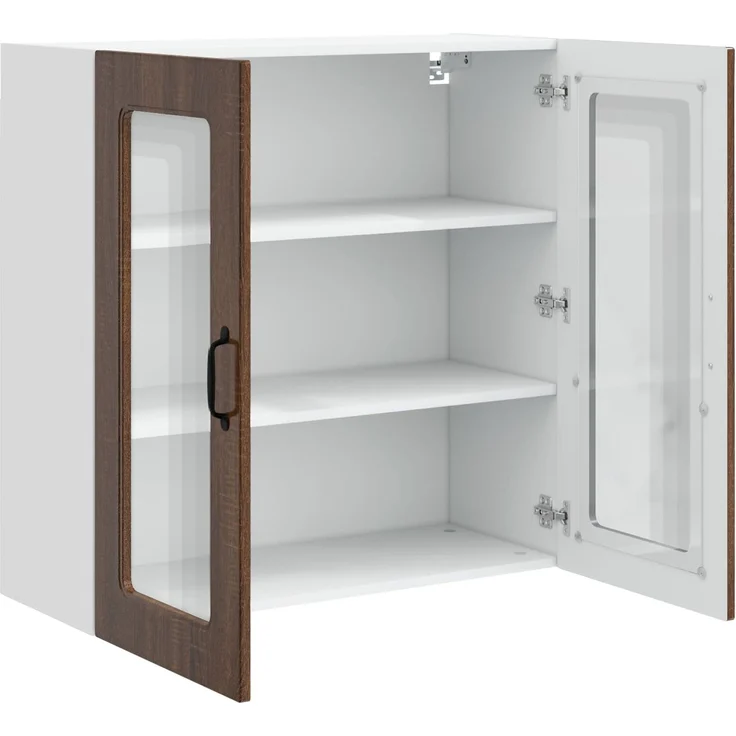 Hängeschrank, Küchenschrank Braun Eichen-Optik 80 x 31 x 80 cm – Bild 5