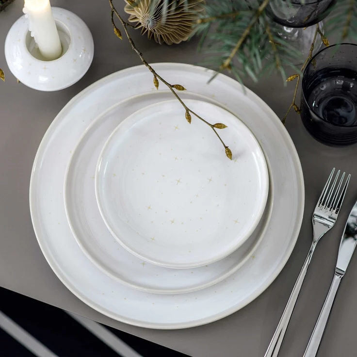 like. by Villeroy & Boch Winter Glow Frühstücksteller ø 21,1 cm 6er Set – Bild 3