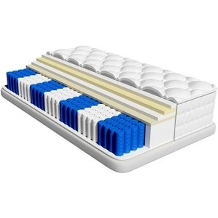 Taschenfederkernmatratze Matratze, 7-Zonen Federkernmatratze Matratzen mit Spannbettlaken, H3, Hiazurm, 25 cm hoch, (EU-Qualitätszertifizierung, Orthopädische Taschenfederkernmatratze mit Atmungsaktive Bezug), Integrierter Topper,Matratze für Kinder un... – Bild 6