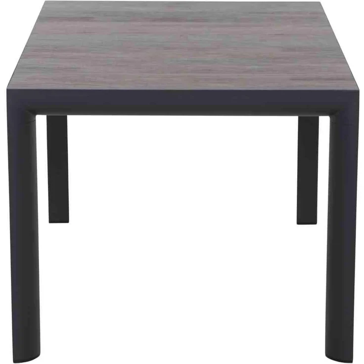 Siena Garden Silva Dining Tisch 160x90 cm ? Aluminium (matt anthrazit) & Keramikplatte (washed grey) – Bild 4