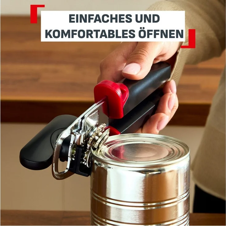 Tefal Dosenöffner Ingenio+, hitzebeständig bis 230°C, spülmaschinenfest, verstärktes Nylon – Bild 4