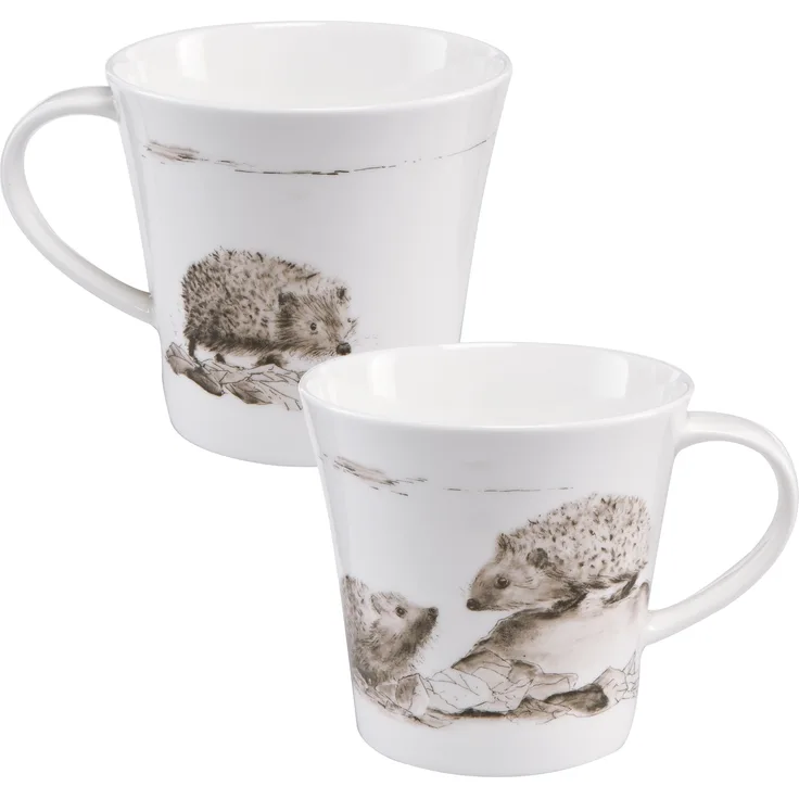 Goebel Freunde fürs Leben - Künstlertasse Peter Schnellhardt schwarz-weiß Fine Bone China 26500101