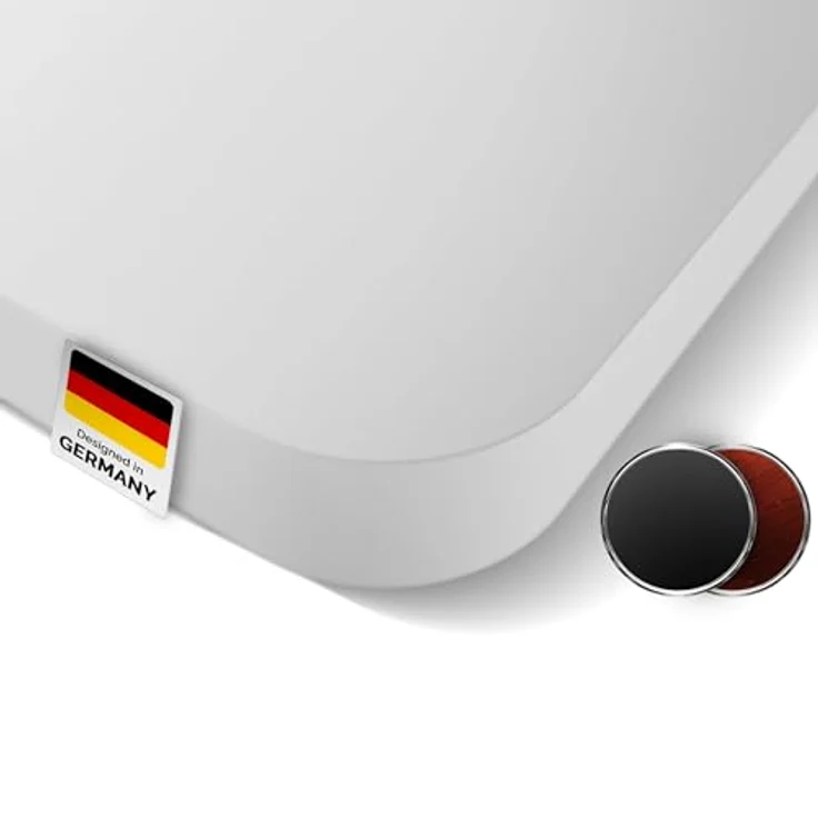 DESKSPACE Massive Tischplatte 25 mm, robust und wasserfest, melaminbeschichtet, pflegeleicht, montagefreundlich – Bild 7