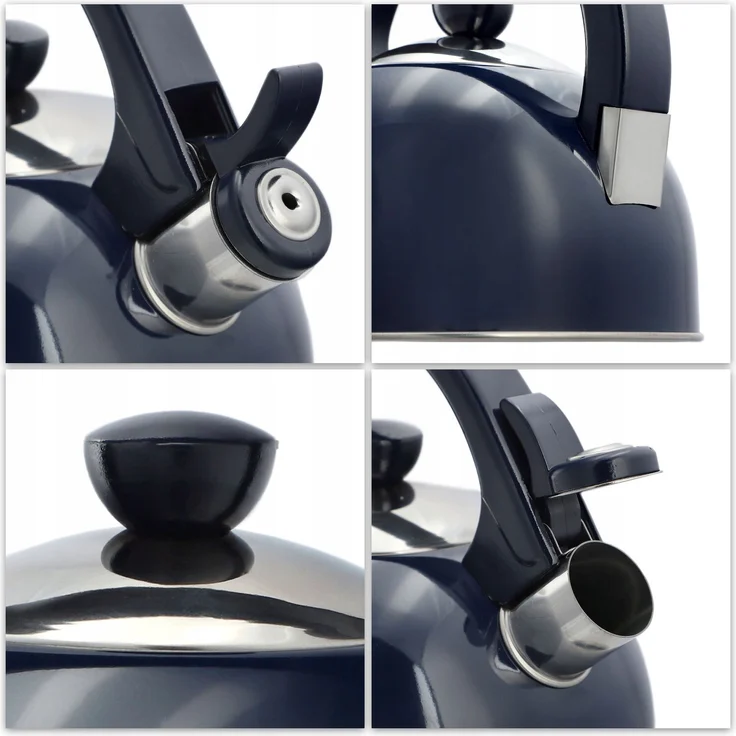 KADAX Induktionskessel Gas mit Pfeife 1,7 l traditionell – Bild 4