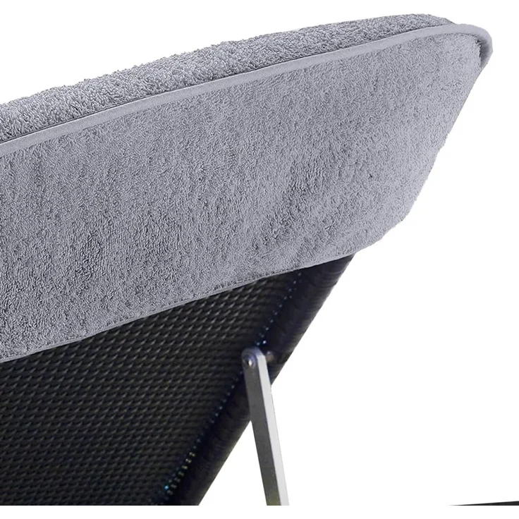vidaXL Strandtücher 2 Stk. Grau 75x200 cm Stoff 400 GSM 362672 – Bild 6