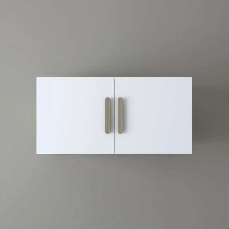 Skye Decor 'BA166 - 4578' Hängeschrank, Weiß, 90 x 45 x 57,5 cm – Bild 2