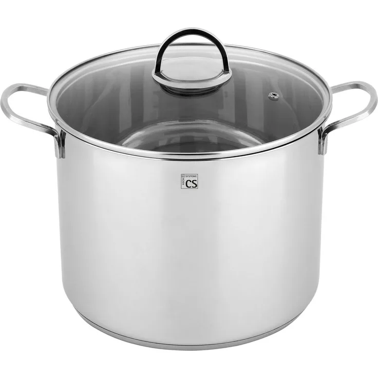 CS Koch-Systeme Kochtopf TRIER, Edelstahl, Edelstahl (1-tlg), für alle Herdarten inklusive Induktion