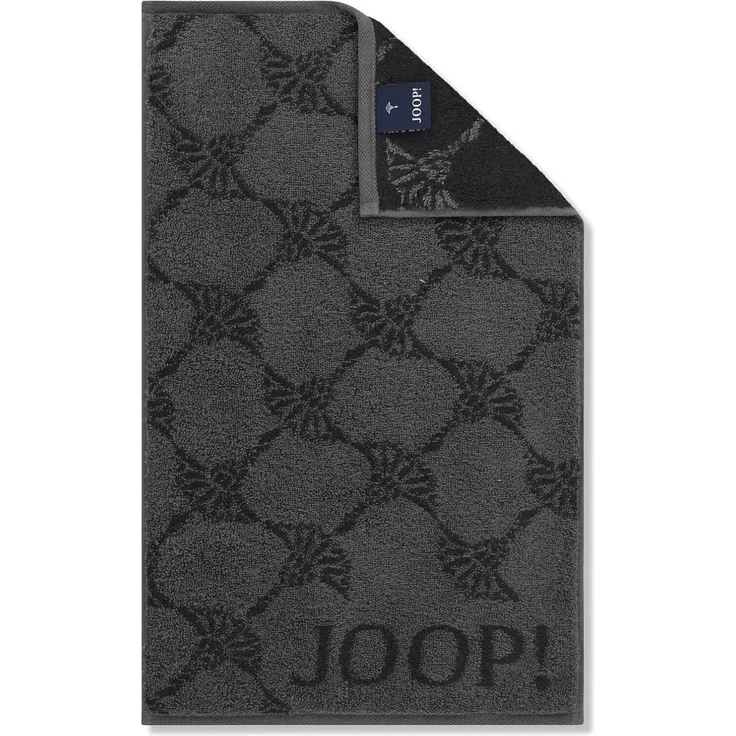 JOOP! Handtücher Classic Cornflower 1721 79 Anthrazit, Gästetuch 30x50 cm – Bild 2
