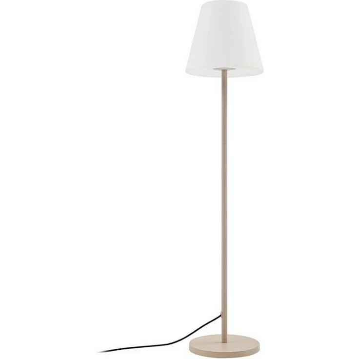 Lucande Außen-Stehlampe Jaimy, Kunststoff Creme IP44, 1 x 15 W LED – Bild 5