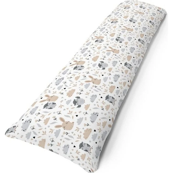 Amilian Seitenschläferkissen 150 cm x 40 cm (Made in EU), Stillkissen, Lagerungskissen, Schwangerschaftskissen zum Schlafen, Pregnancy Pillow, Lagerungskissen mit Bezug – Bild 4