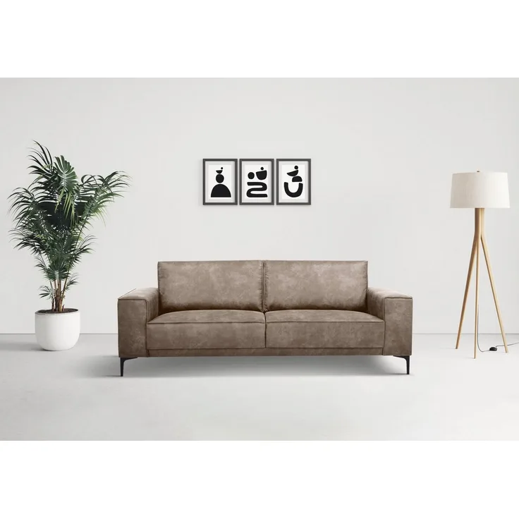 Places of Style 3-Sitzer Oland, im zeitlosem Design und hochwertiger Verabeitung