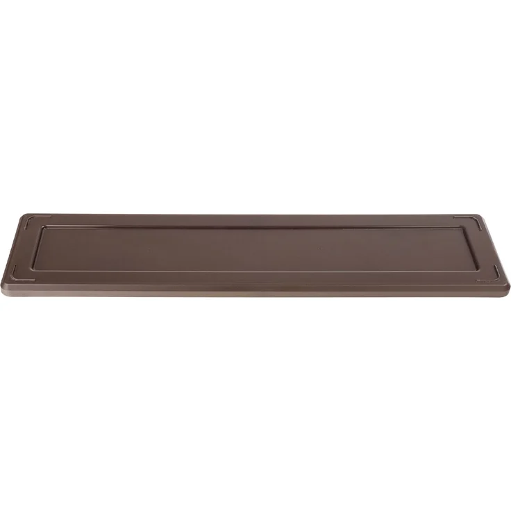 KADAX Blumentopf-Ständer 53,5 cm, Blumentopf-Tablett, rechteckig, Mokka, Kunststoff – Bild 7