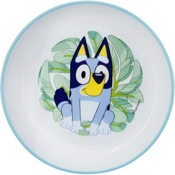 Bluey Kindergeschirr ab 4 Jahren Schale für Kinder mikrowellengeeignet